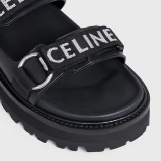 CELINE サンダル・ミュール CELINE / CELINE バルキー アウトドア サンダル カーフスキン(6)