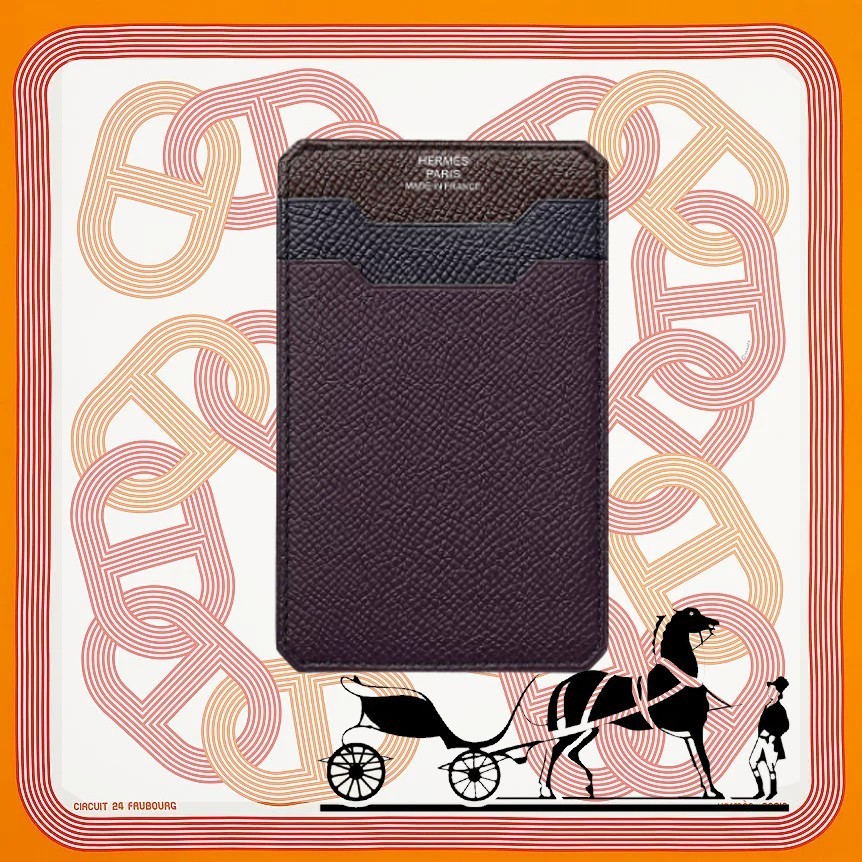 hermes エルメス カードケース パスケース シティ3CC 売れ済銀座 エルメス CITY 3CC ブラック 名刺入れ/定期入れ