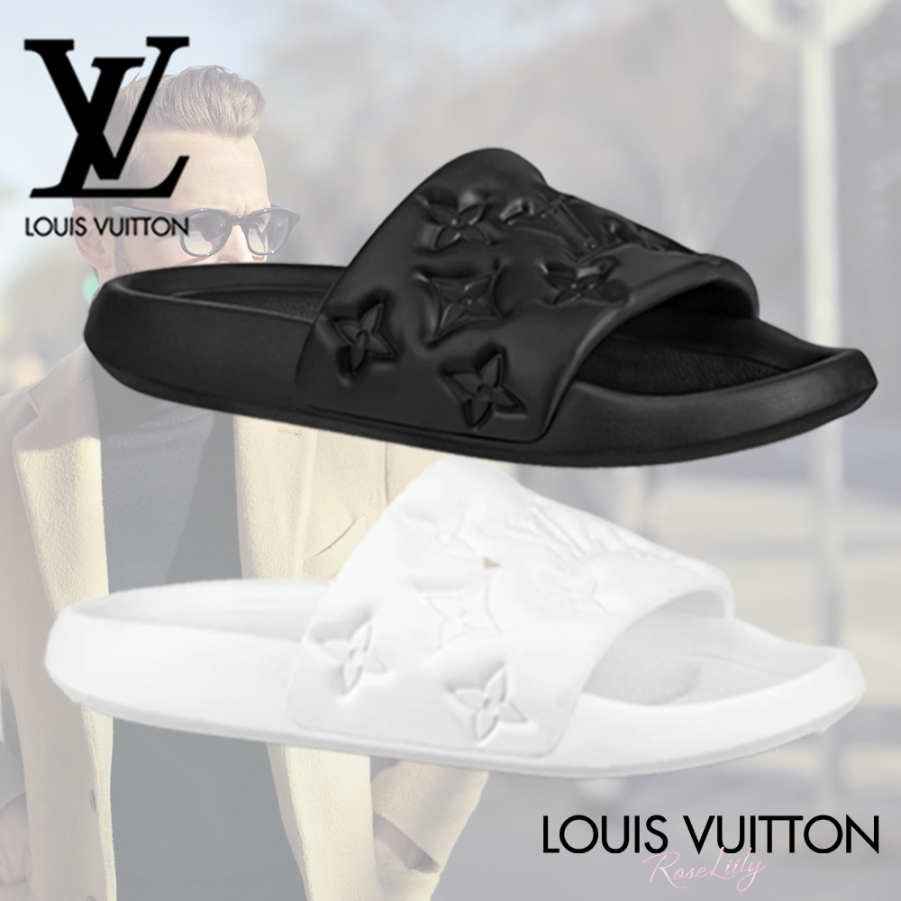 完売前に♪ LouisVuitton ミュール 防水 サンダル 白 黒 2色展開 サンダル 完売前に♪ LouisVuitton ミュール 防水 サンダル 白 黒 2色展開 サンダル