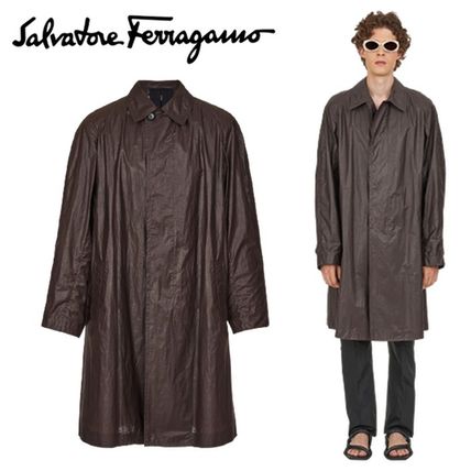 【翌日発送可能】 【★日本未入荷★】Salvatore Ferragamo ☆ ナッパコート コート Salvatore Ferragamo x アウター・ジャケット(メンズ)|新作を海外通販