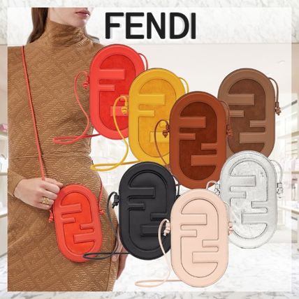 ショルダー付きスマホケース FENDI(フェンディ) iPhone・スマホケース ...