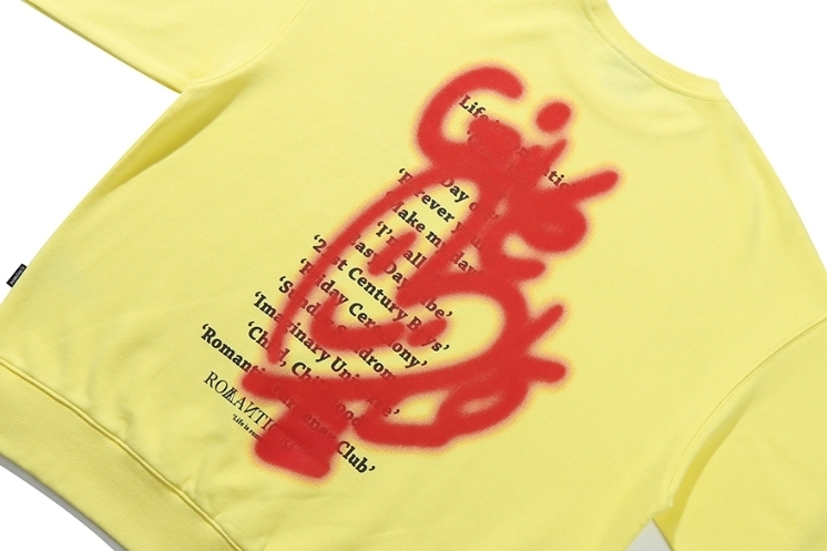 ROMANTIC CROWN スウェット・トレーナー ROMANTIC CROWN★韓国大人気★GIVE LOVE SWEAT SHIRT(19)
