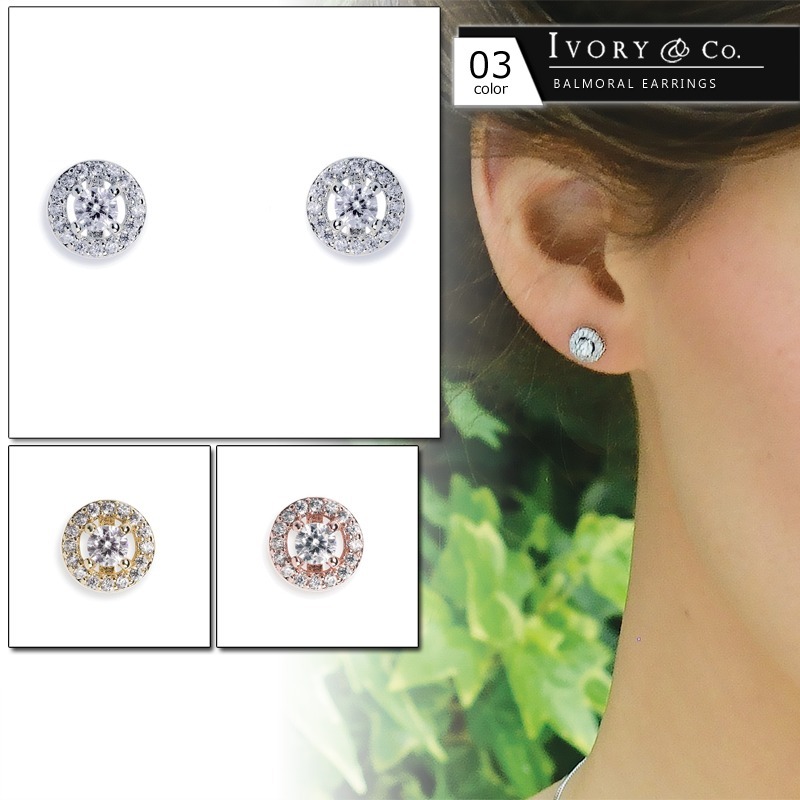 【2022?新作】 IVORY&COジュエリーピアス/クリスタルBALMORAL ピアス 【2022?新作】 IVORY&COジュエリーピアス/クリスタルBALMORAL ピアス
