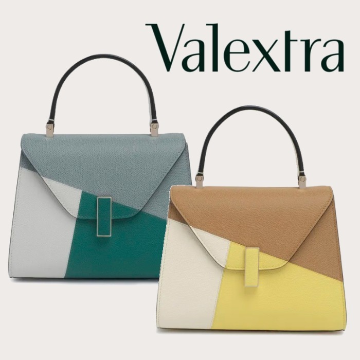 【Valextra】◆ミニ イジィデ TANGRAM ハンドバッグ◆2色 数量は多い