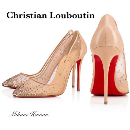 オープントゥ Christian Louboutin(クリスチャンルブタン) パンプス ...