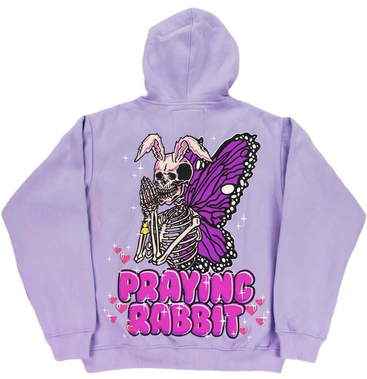 パーカー・フーディ Praying Rabbit Praying Butterfly Hoodie