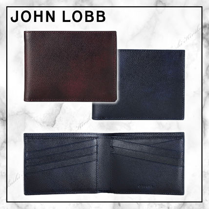 John Lobb Card Holders Leather Folding Wallet Card Holders