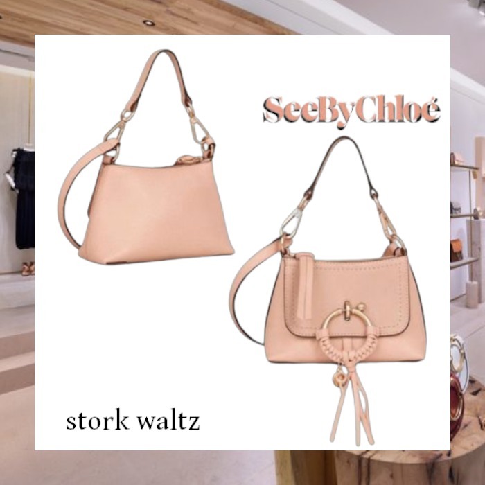 【See By Chloe】JOAN ミニクロスボディバッグ☆powder ショルダーバッグ・ポシェット 【See By Chloe】JOAN ミニクロスボディバッグ☆powder ショルダーバッグ・ポシェット