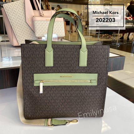 グリーン(緑)系 Michael Kors x トートバッグ(レディース)|新作を グリーン(緑)系 Michael Kors x トートバッグ(レディース)|新作を