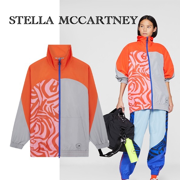 【Stella McCartney】ウーブンアニマルプリント トラックトップ 【Stella McCartney】ウーブンアニマルプリント トラックトップ