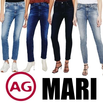 AG/ADRIANO GOLDSCHMIED More Jeans Denim Street Style Plain Jeans