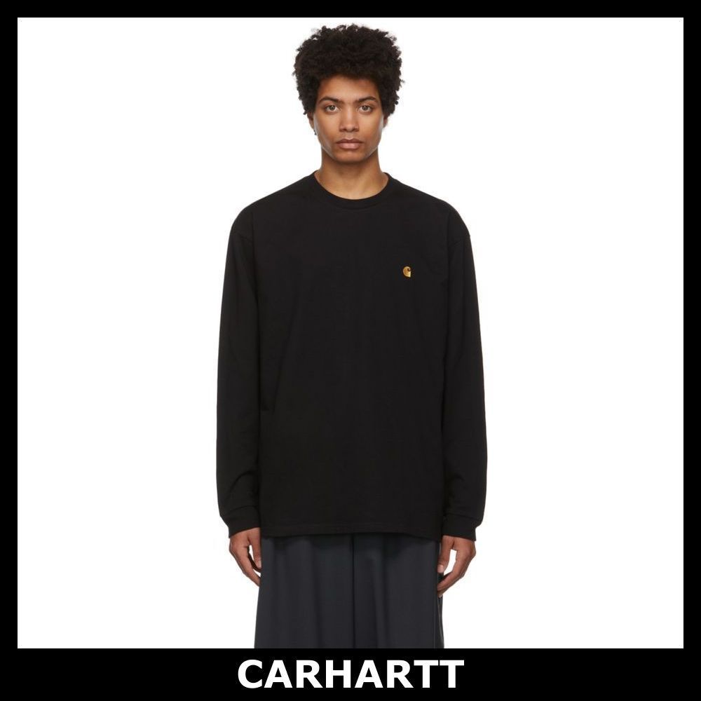 【CARHARTT】 Black Chase L/S T-Shirt 【CARHARTT】 Black Chase L/S T-Shirt