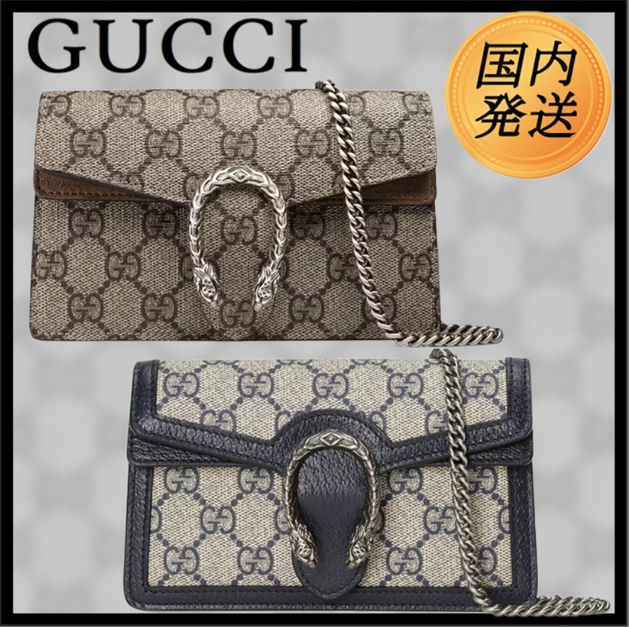 【国内発送★GUCCI】〔ディオニュソス〕GG スーパーミニバッグ