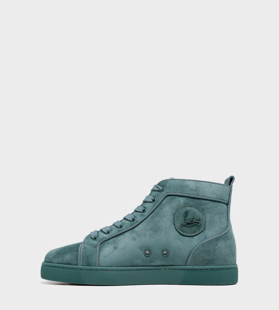 green louboutin sneakers