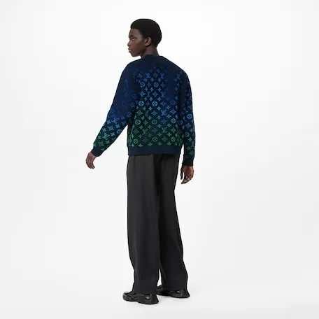 Louis Vuitton MONOGRAM 2022 SS Monogram Unisex Street Style Long Sleeves Plain Logo Luxury (1A9GLD 1A9GLE 1A9GLF 1A9GLG, 1A9GLH 1A9GLI 1A9GLJ 1A9GLK)
