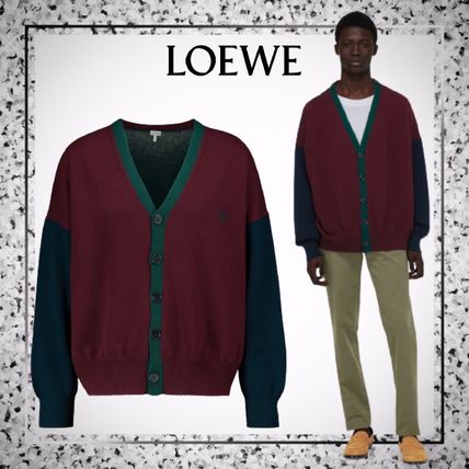 春のコレクション 関送込◆ロエベ LOEWE◆ウール メンズカーディガン ミラーロゴ カーディガン LOEWE x カーディガン(メンズ)|新作を海外通販【BUYMA】