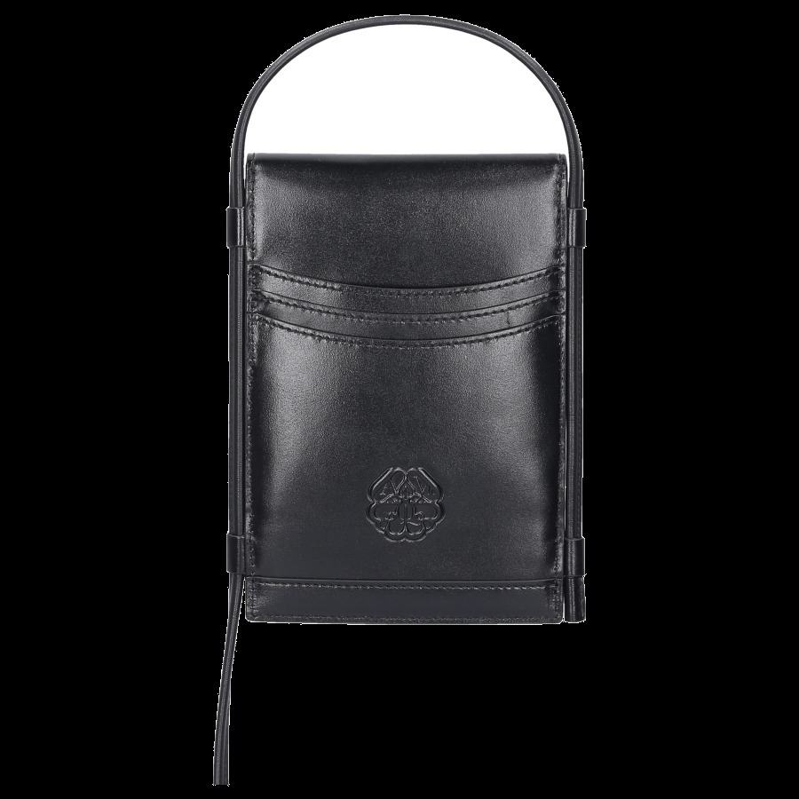 【ALEXANDER MCQUEEN】schultertasche curve micro kalbsleder ショルダーバッグ・ポシェット 【ALEXANDER MCQUEEN】schultertasche curve micro kalbsleder ショルダーバッグ・ポシェット