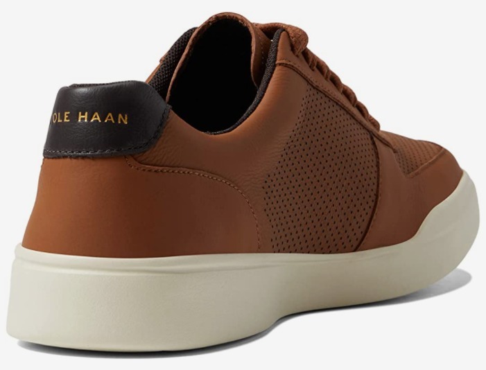 限定セール!! Cole Haan ロゴ レザー スニーカー 靴・ブーツ