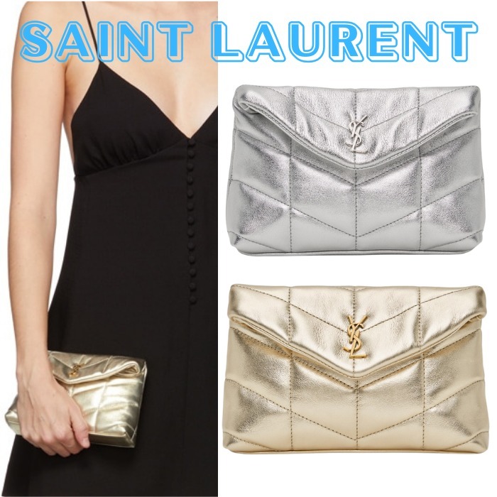 激安通販 【Saint Laurent】キルティング クラッチバッグ クラッチバッグ 激安通販 【Saint Laurent】キルティング クラッチバッグ クラッチバッグ