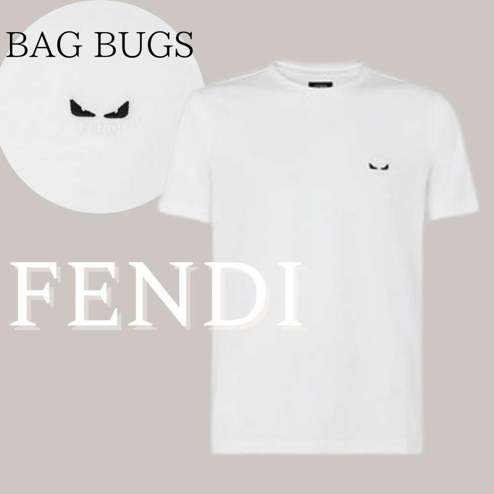 48 割引 ファッション通販 ラス1 Fendi I See You Tシャツ Tシャツ カットソー トップス Papsecurite Com