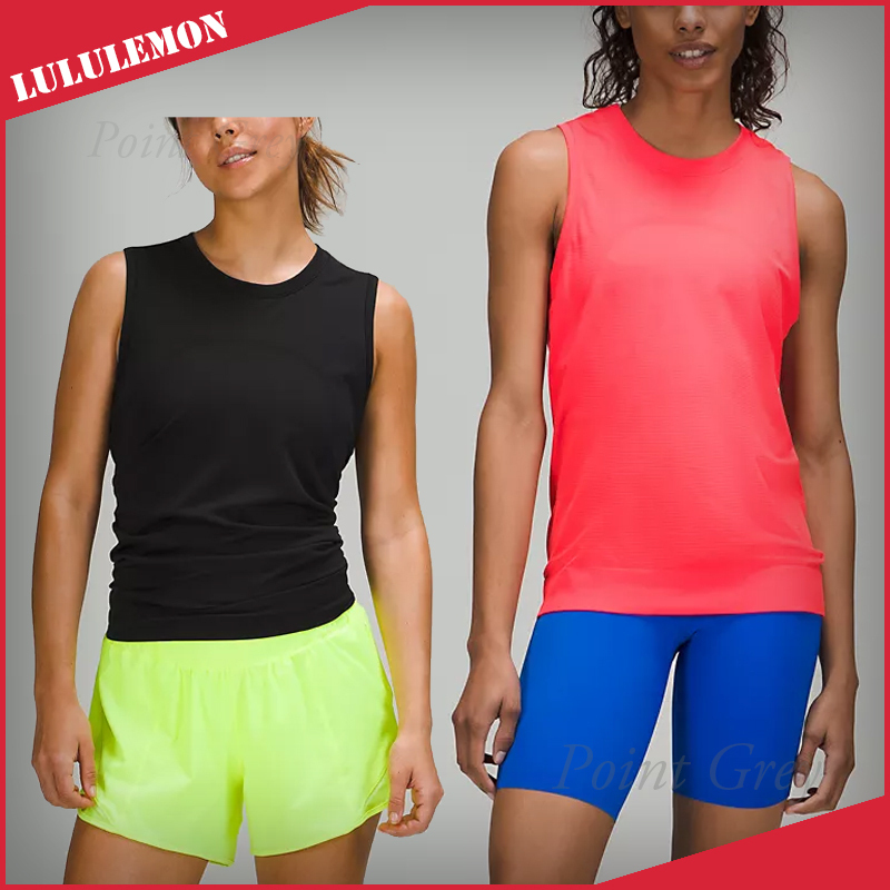 【お買得】 lululemon☆ ゆったりフィット♪ メッシュ・マッスルタンク フィットネストップス 【お買得】 lululemon☆ ゆったりフィット♪ メッシュ・マッスルタンク フィットネストップス