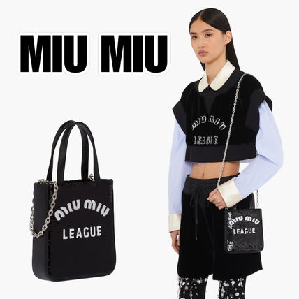 スパンコール MiuMiu x バッグ・カバン(レディース)|新作を海外通販 スパンコール MiuMiu x バッグ・カバン(レディース)|新作を海外通販