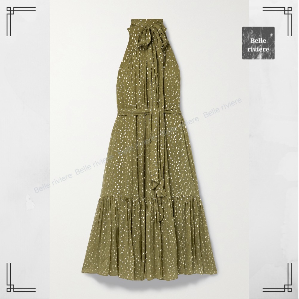 22SS new / ZIMMERMANN ミディドレス green ワンピース 22SS new / ZIMMERMANN ミディドレス green ワンピース