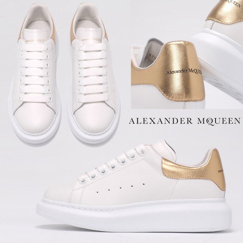 関税負担なし☆alexander mcqueen SNEAKER レザー レースアップ スニーカー 関税負担なし☆alexander mcqueen SNEAKER レザー レースアップ スニーカー
