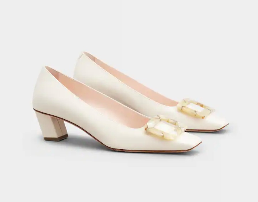 Roger Vivier パンプス Roger Vivie ベル ヴィヴィエ マザーパール バックル パンプス(8)