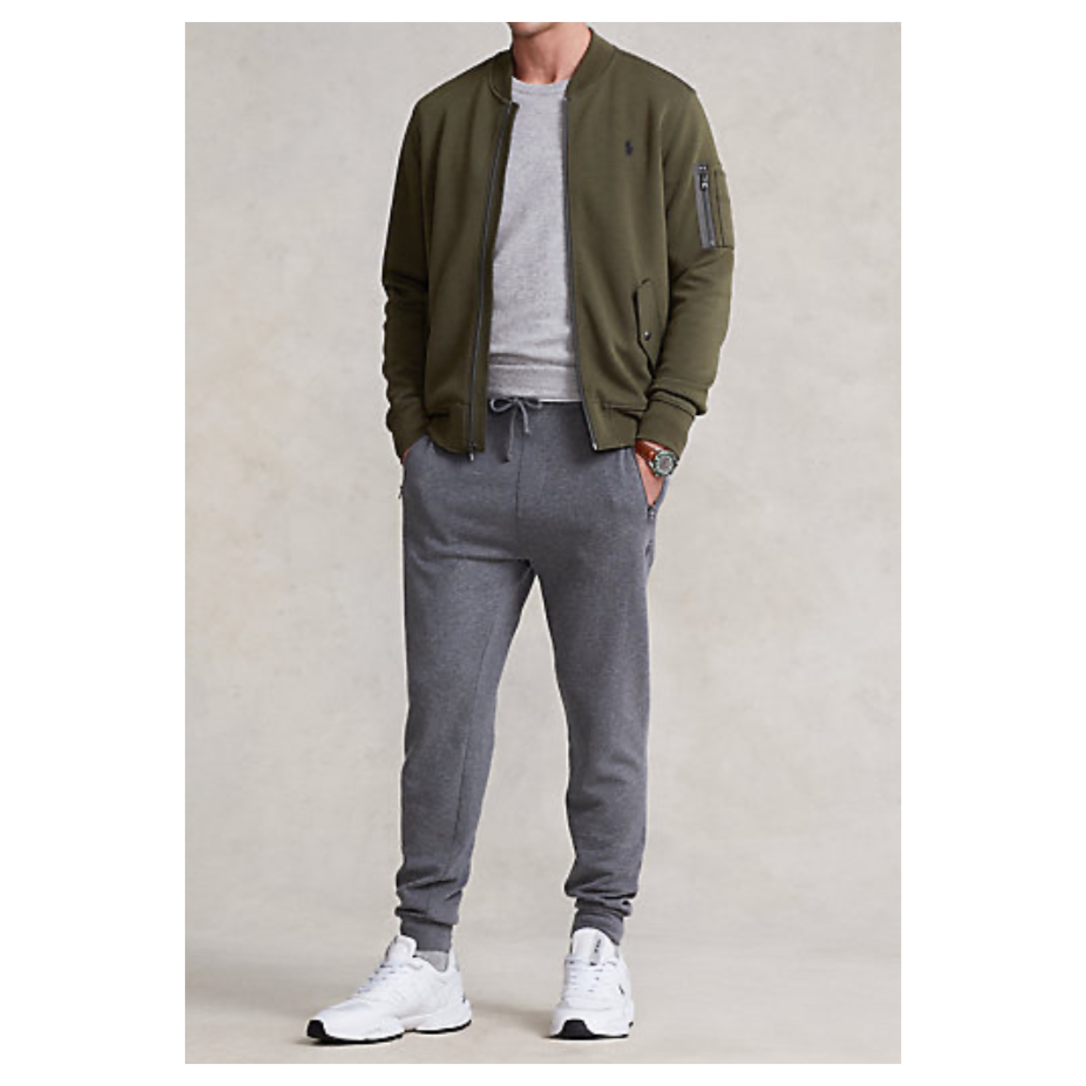 Polo Ralph Lauren】ダブルニット ボンバー ジャケット (Ralph