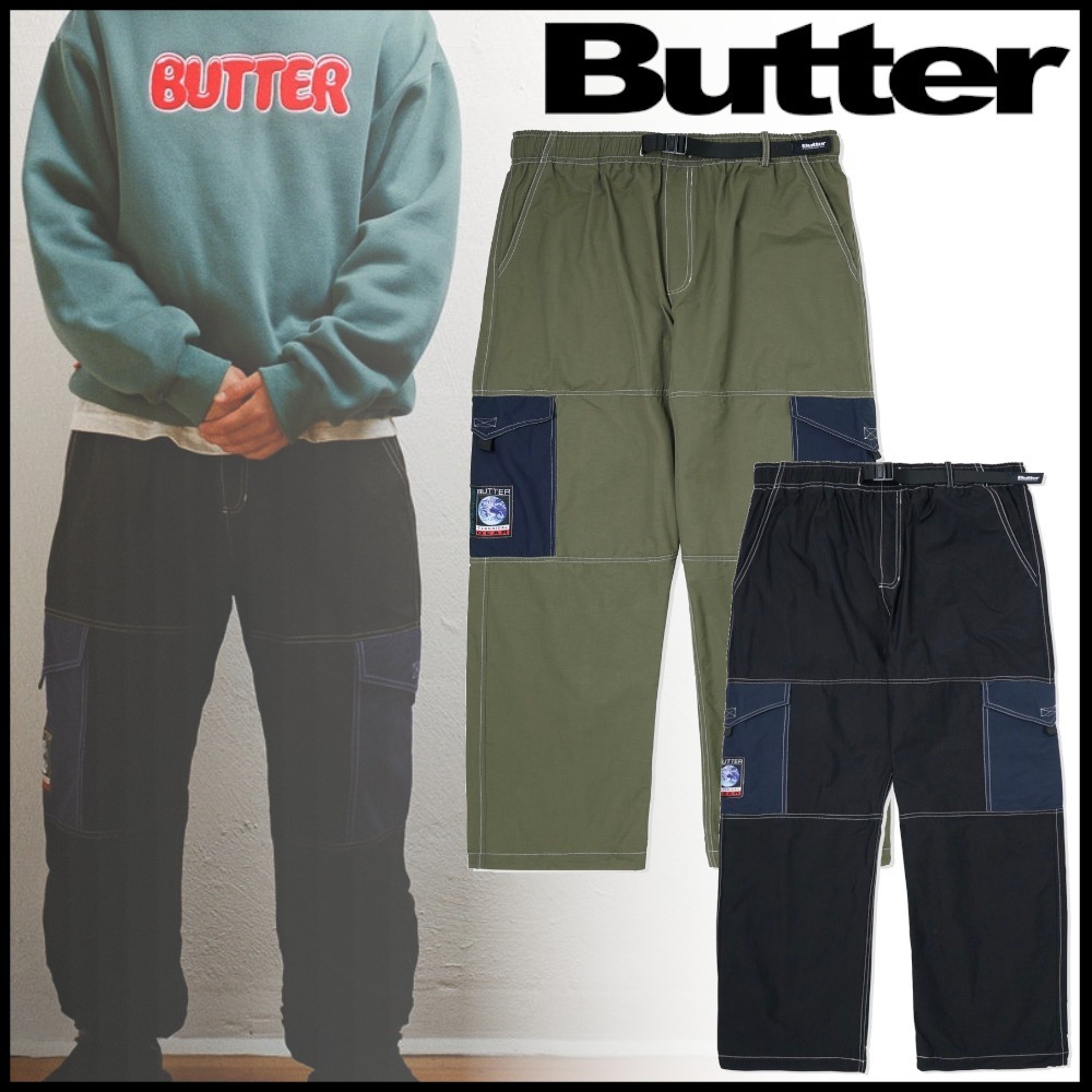 新着商品 Butter Goods コントラスト色 カーゴパンツ ウエストコード付き カーゴパンツ 新着商品 Butter Goods コントラスト色 カーゴパンツ ウエストコード付き カーゴパンツ