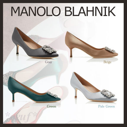 最大10%OFFクーポン 関税込 Manolo Blahnik TRINA トライアングルビジュー パンプス パンプス パンプス,ビジュー Manolo Blahnik(マノロブラニク)|新作を海外通販