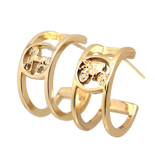 COACH コーチ ピアス フープ 馬車 5969-GLD アウトレット ピアス COACH コーチ ピアス フープ 馬車 5969-GLD アウトレット ピアス