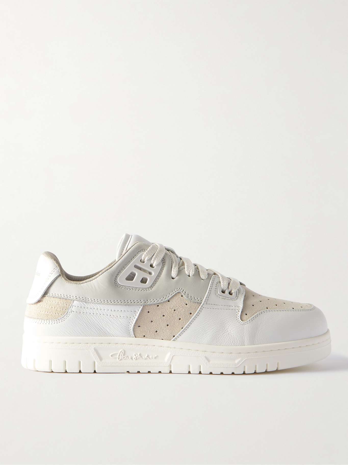 Acne Studios Leather and Suede Sneakers スニーカー Acne Studios Leather and Suede Sneakers スニーカー