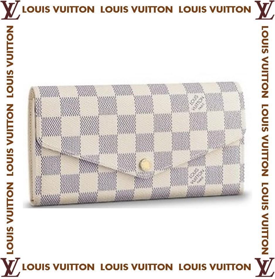 ☆LOUIS VUITTON☆ポルトフォイユ・サラ☆アズール☆国内即発☆