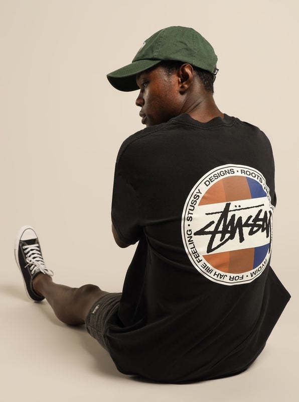 Stussy】3色展開レギュラーフィット☆Stock Dot☆Tシャツ