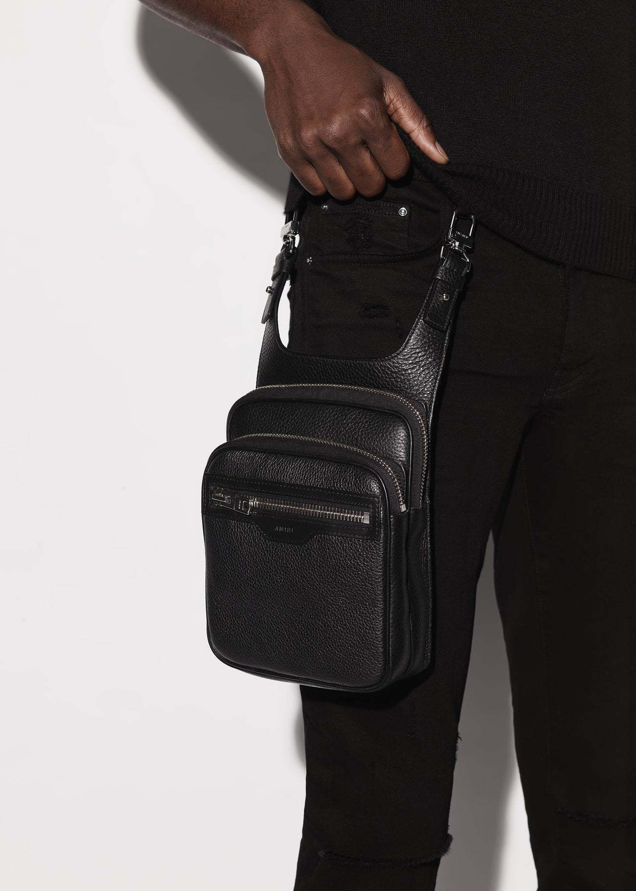 AMIRI バッグ・カバンその他 22Pre-Spring AMIRIアミリ カーフレザーヒップポーチBLACK(2)