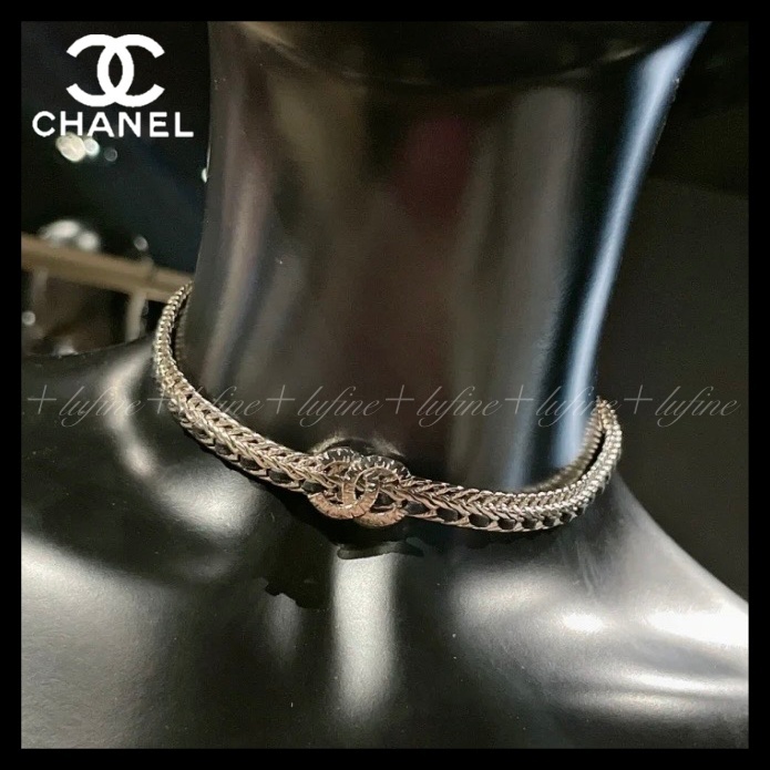 CHANEL 2022 SS Necklace (AB8307 B08169 NI211)