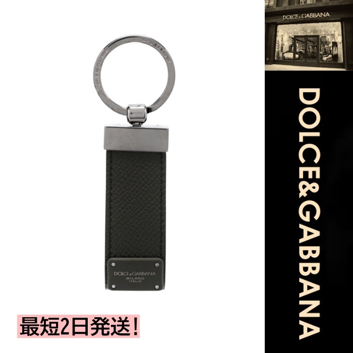 【最短2日発送】Dolce & Gabbana レザーキーホルダー/関税送料込 キーケース・キーリング 【最短2日発送】Dolce & Gabbana レザーキーホルダー/関税送料込 キーケース・キーリング