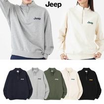 ☆JEEP☆ HALF ZIP UP SWEAT 男女兼用 韓国発 大人気