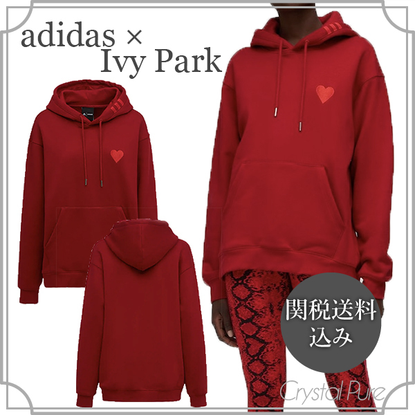 ◆adidas × Ivy Park◆完売必至!フーディー ハート 送料関税込 パーカー・フーディ ◆adidas × Ivy Park◆完売必至!フーディー ハート 送料関税込 パーカー・フーディ