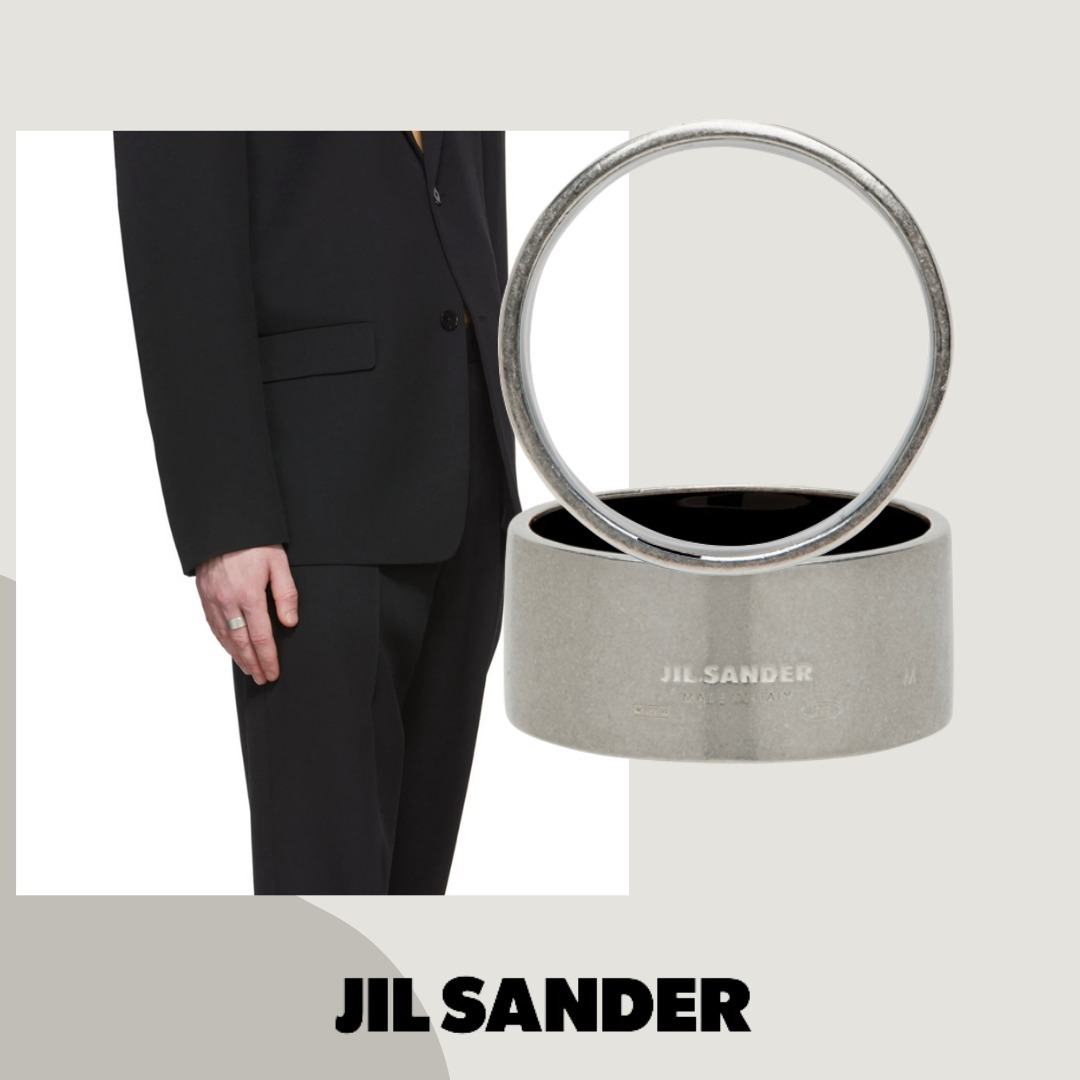 『大人気』Jil Sander シルバー リング 指輪・リング 『大人気』Jil Sander シルバー リング 指輪・リング