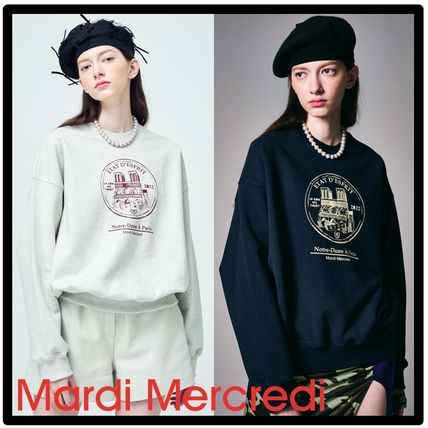 Mardi Mercredi x スウェット・トレーナー(レディース)|新作を海外 Mardi Mercredi x スウェット・トレーナー(レディース)|新作を海外