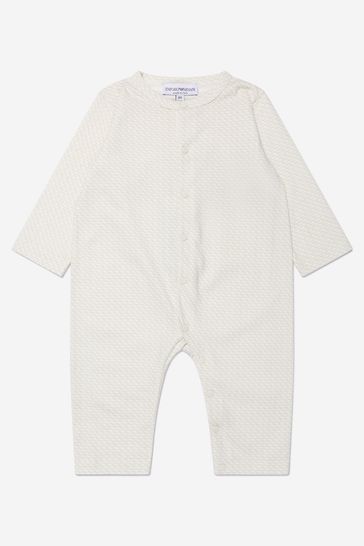 EMPORIO ARMANI ベビー用トップス 2022SS ARMANI Baby ロンパー4Pセット WH(C-36m)(2)