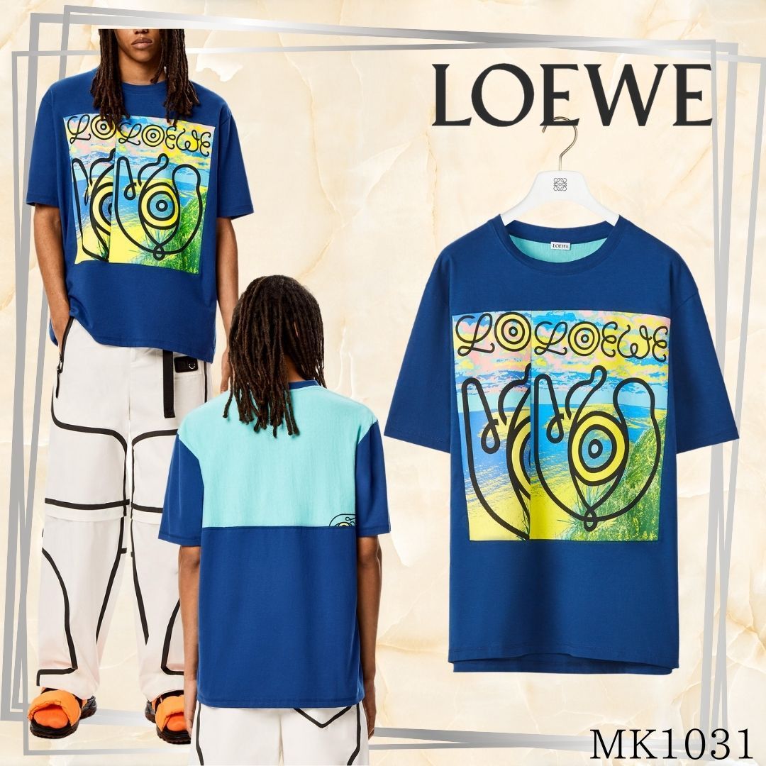 【LOEWE】☆直営店☆ アップサイクル ロゴ Tシャツ 【LOEWE】☆直営店☆ アップサイクル ロゴ Tシャツ