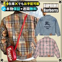 ☆Supreme x Burberry☆世界中で話題のコラボデニムジャケット ☆Supreme x Burberry☆世界中で話題のコラボデニムジャケット
