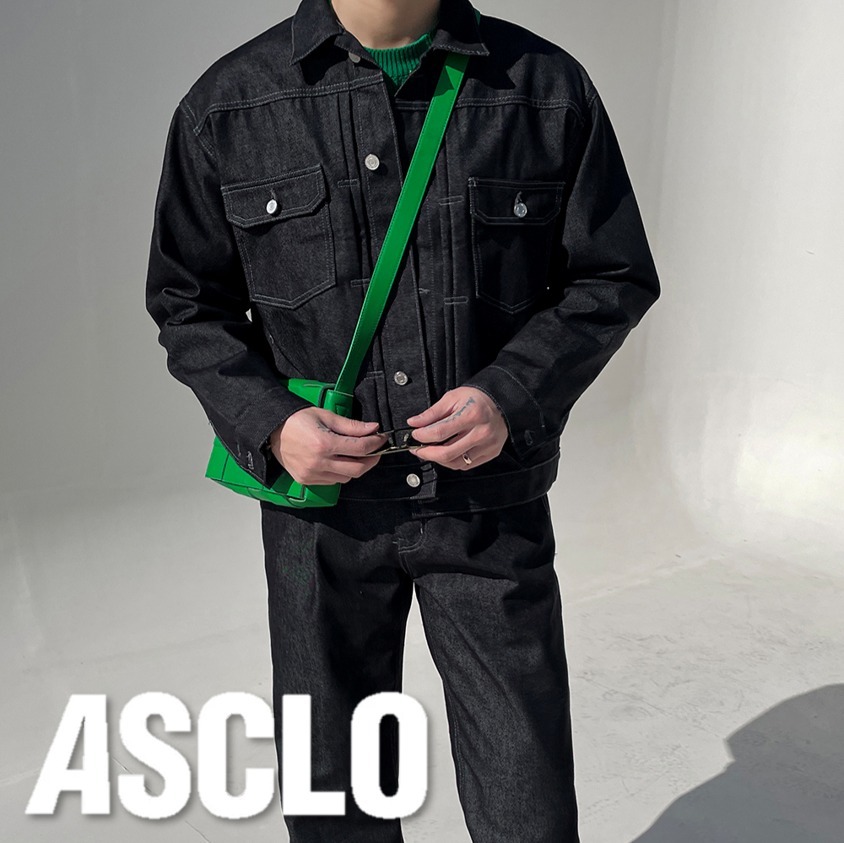 セットアップ（メンズ） Dun Non Fade Denim Set Up (Black)