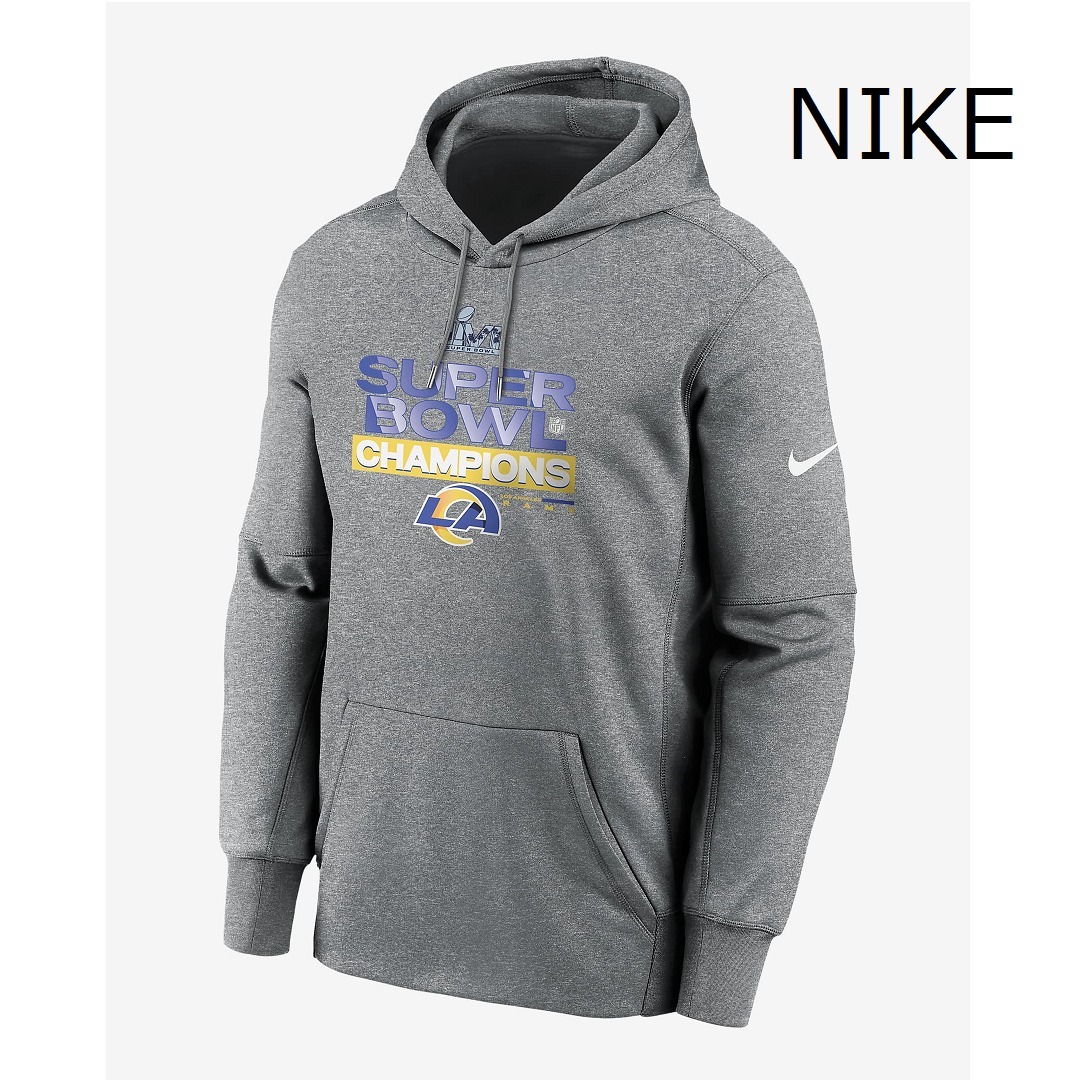 【NIKE】スーパーボウル チャンピオン Los Angeles Ramsフーディ パーカー・フーディ 【NIKE】スーパーボウル チャンピオン Los Angeles Ramsフーディ パーカー・フーディ