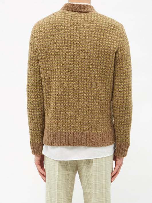MARNI ニット・セーター MARNI☆チェック ウールブレンドセーター(7)