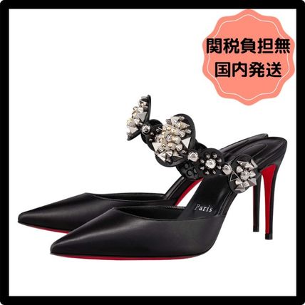 スタッズ Christian Louboutin x サンダル・ミュール(レディース ...